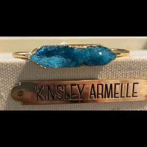 Blue Kinsley Armelle Quartz bangle